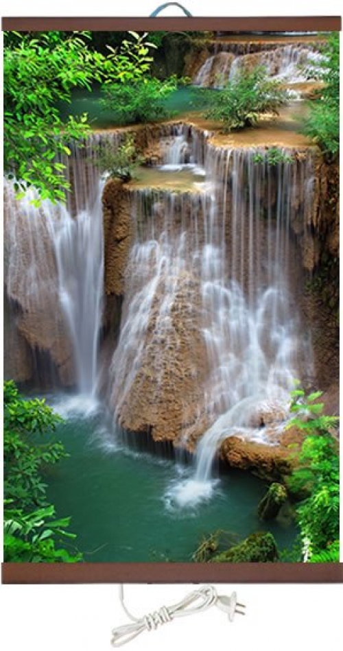 Гибкий настенный обогреватель-картина «Водопад Джур-Джур»